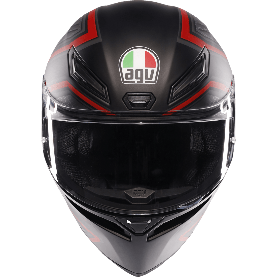 AGV K1 S Helmet Sling Matte Black/Red Small 2118394003038S