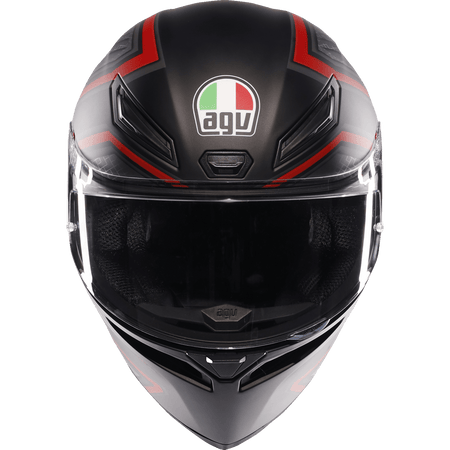 AGV K1 S Helmet Sling Matte Black/Red Large 2118394003038L