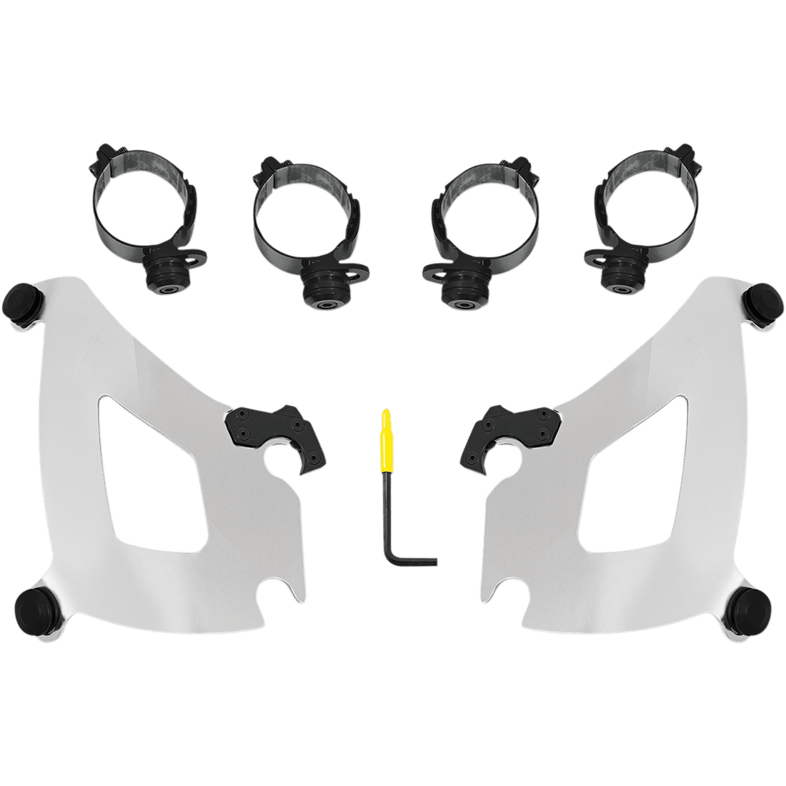 MEMPHIS SHADES Bullet Mounting Kit Polished FLSB MEK2045