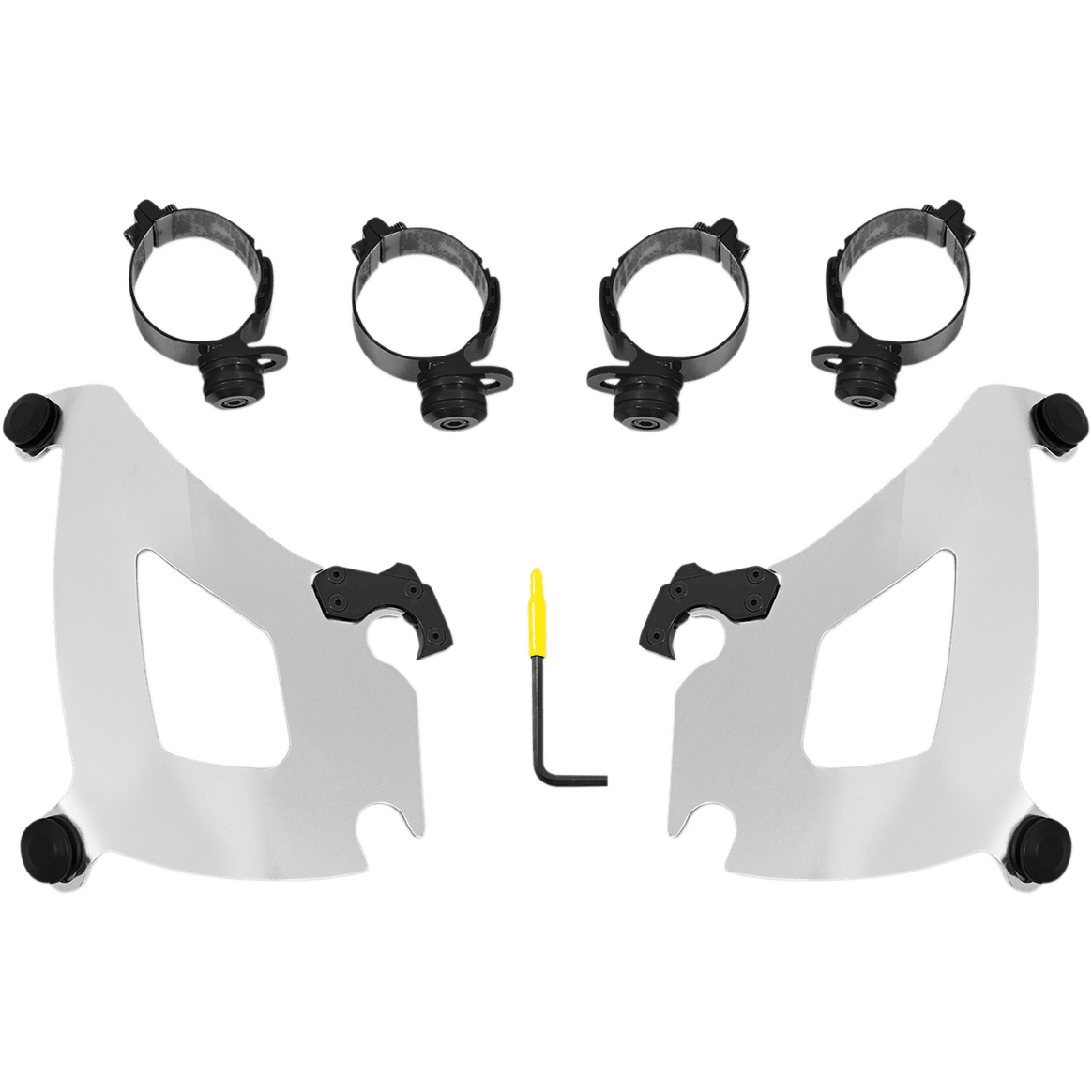 MEMPHIS SHADES Bullet Mounting Kit Polished FLSB MEK2045