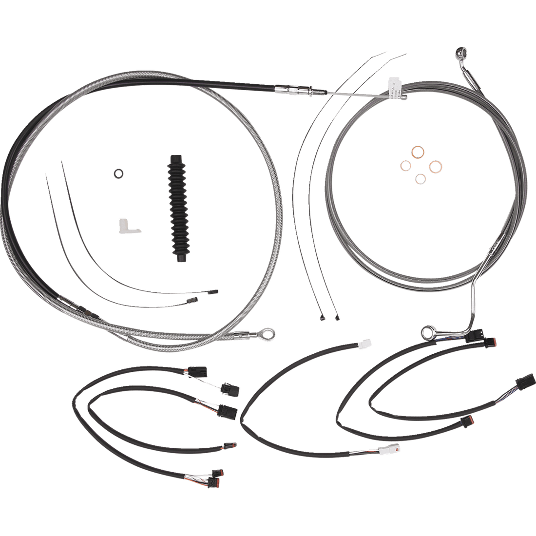 MAGNUM SHIELDING Control Cable Kit XR Stainless Steel/Chrome 5891021