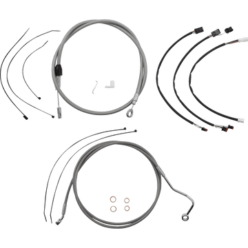 MAGNUM SHIELDING Control Cable Kit XR Stainless Steel/Chrome 5891152