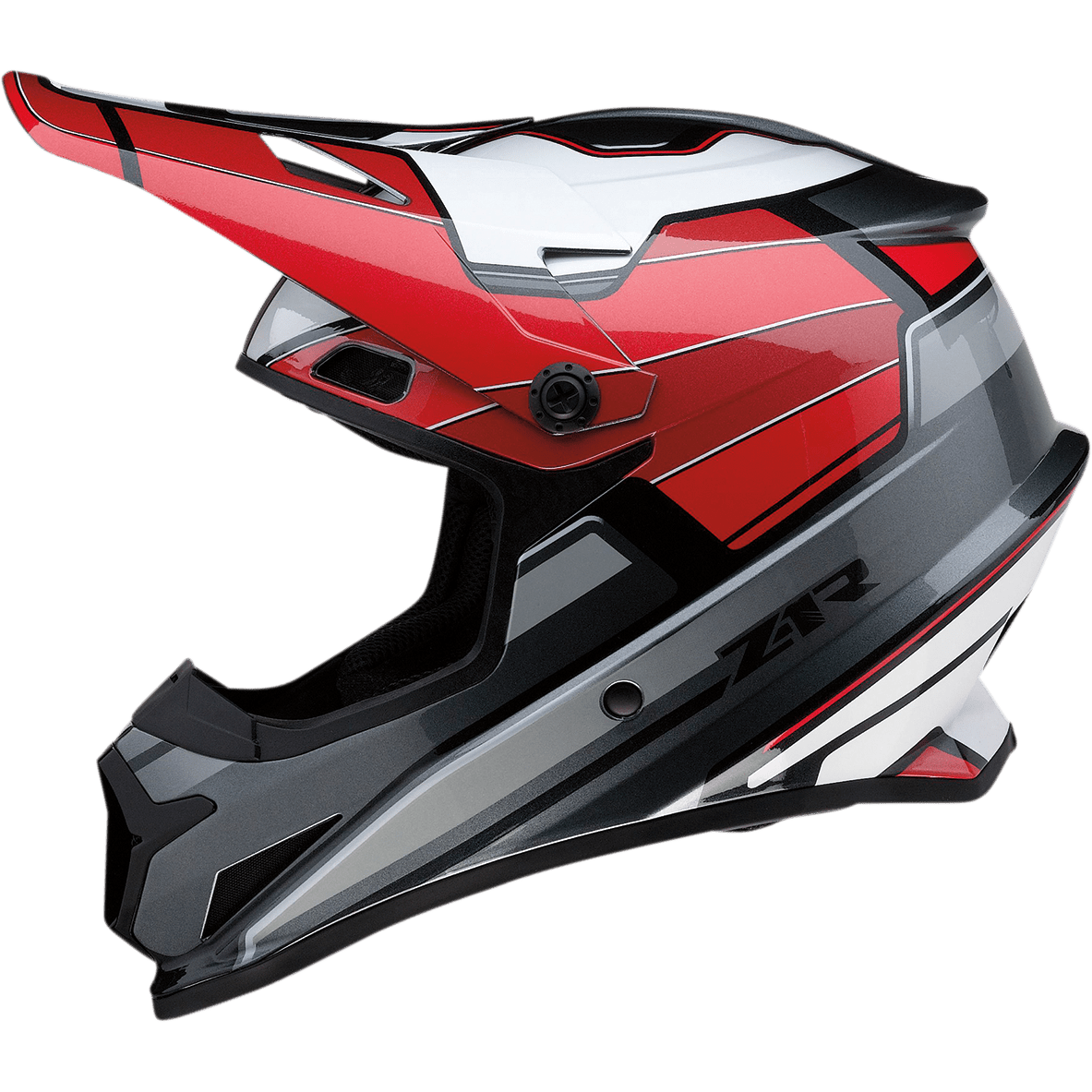 Z1R Rise Helmet MC Red/Gray XL