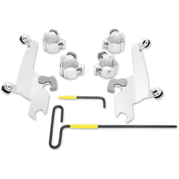 MEMPHIS SHADES Trigger Lock Sportshield Mounting Kit Vegas Polished MEK2020