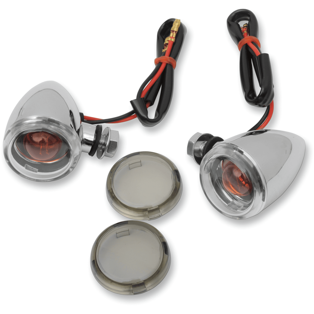 DRAG SPECIALTIES Mini-Duece Marker Light Kit Clear/Smoke