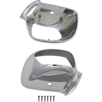 PARTS UNLIMITED Mirror Housing Chrome Left/Right