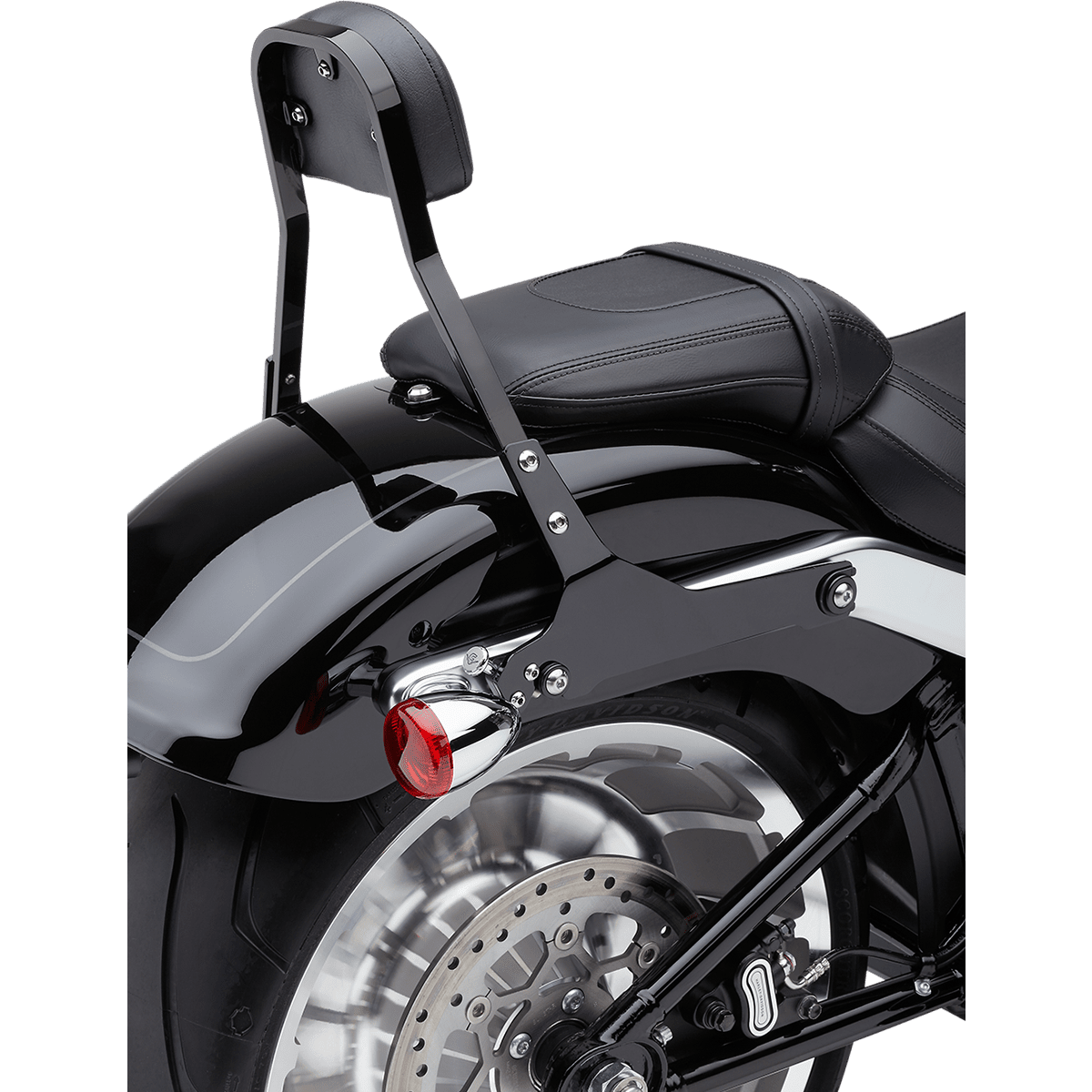 COBRA Backrest Kit 11" Black Softail 6022027B