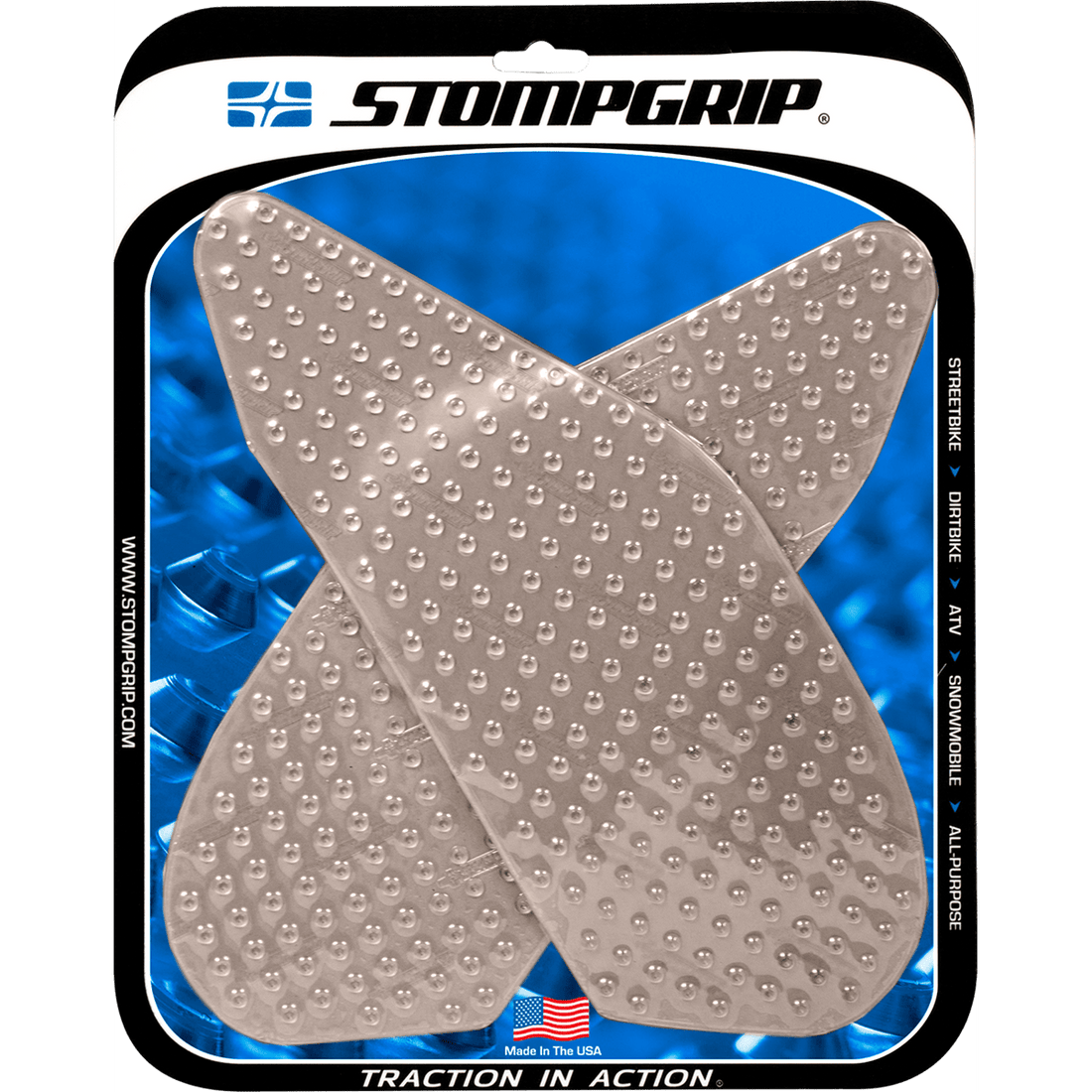 STOMPGRIP Traction Kit Clear Yamaha