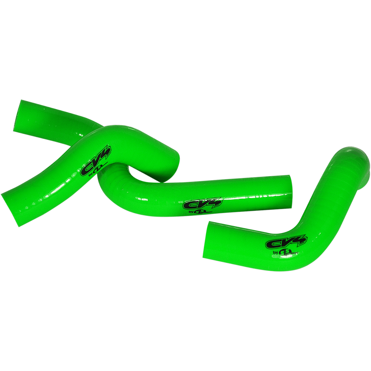 CV4 Performance Radiator Hose Kit Green Kawasaki SFSMBC249G