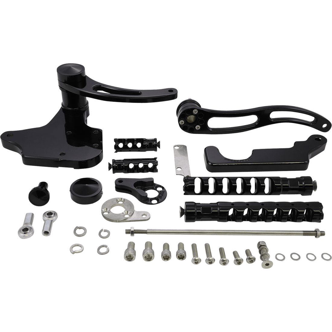 ACCUTRONIX Forward Control Black Slotted FC205SSAKB