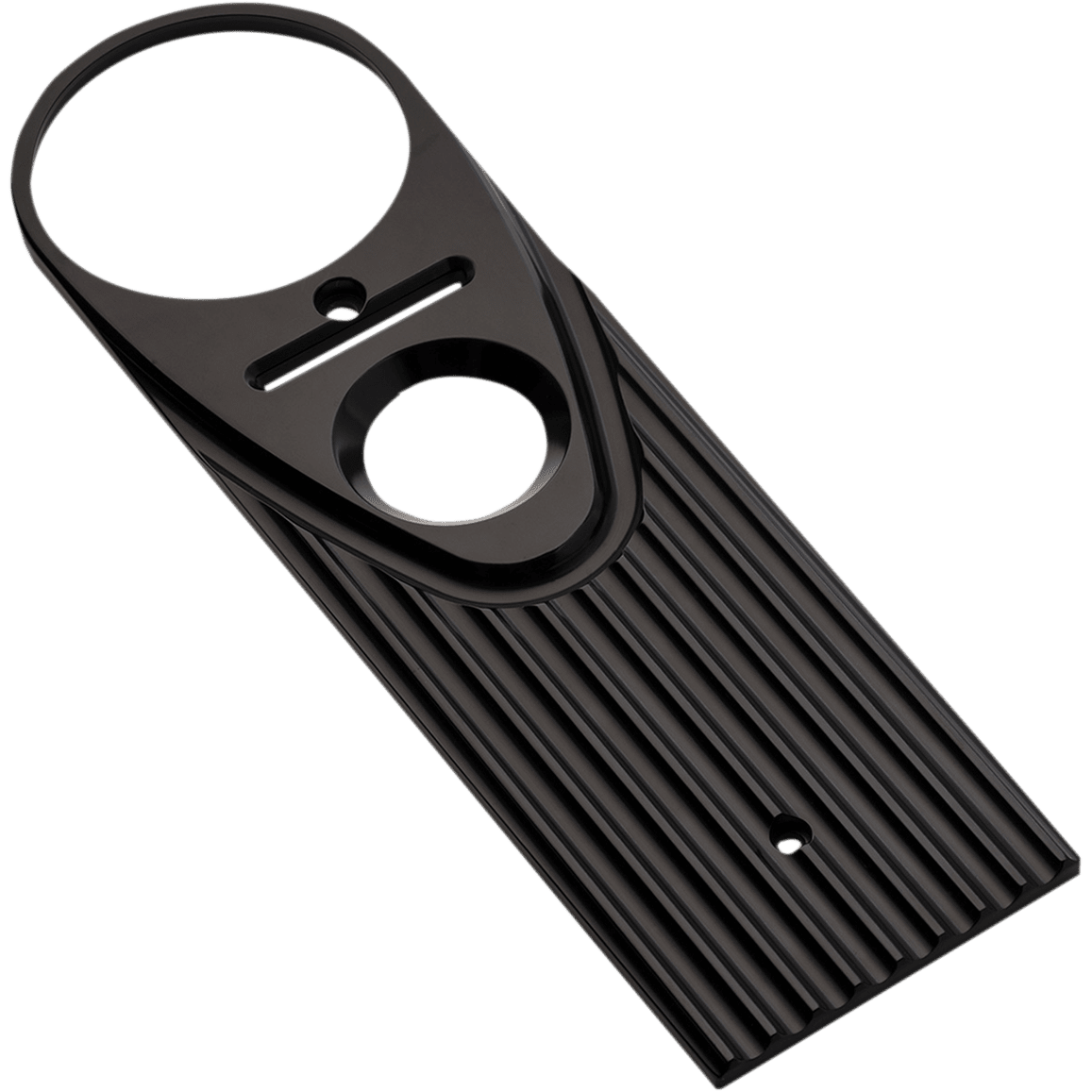 JOKER MACHINE Full Length-Style King Dash Cover Finned Black Anodized 04201