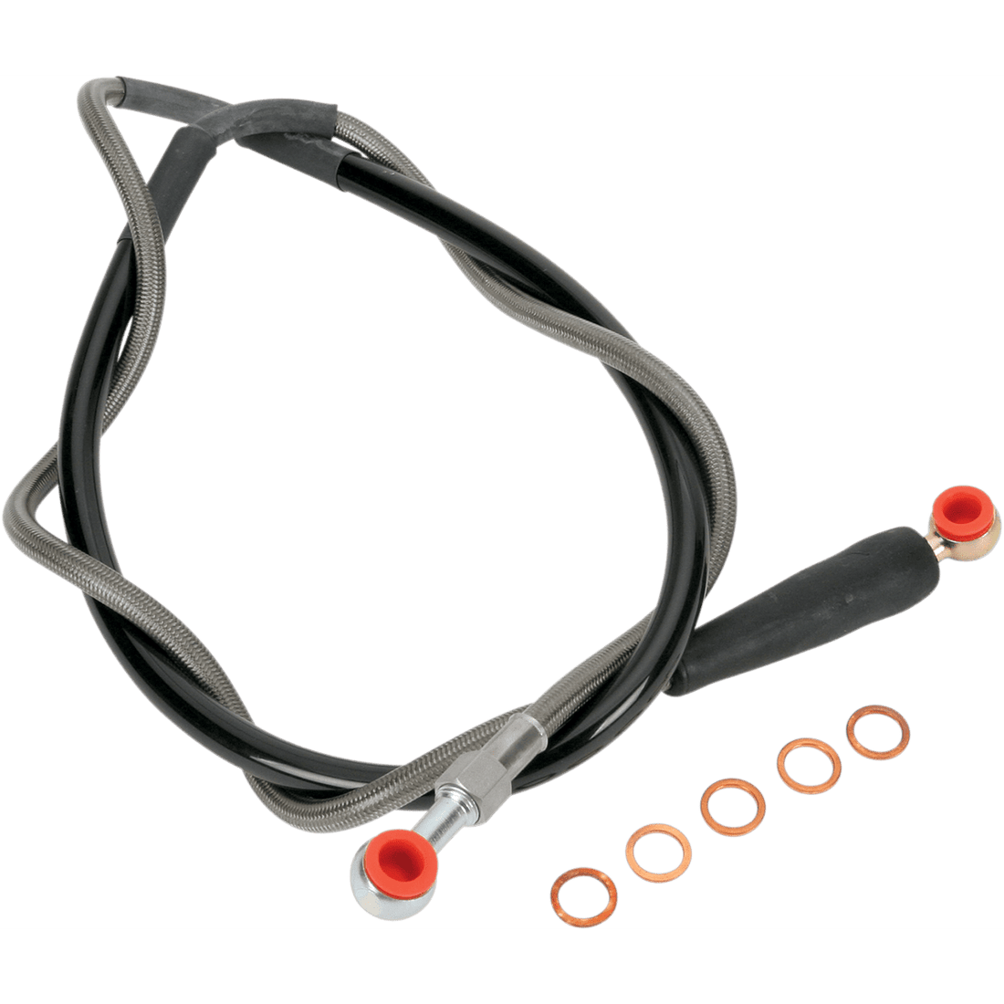 MOOSE RACING Brake Line Front Stainless Steel Husaberg/Husqvarna/KTM