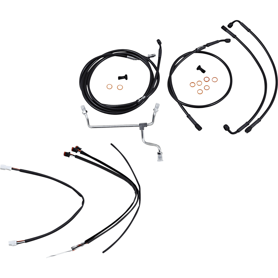 BURLY BRAND Control Kit 18" Ape Hanger Handlebars B301184