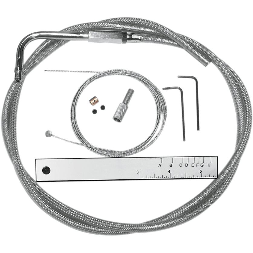 MAGNUM SHIELDING Throttle Cable BYO™ 90° Stainless Steel