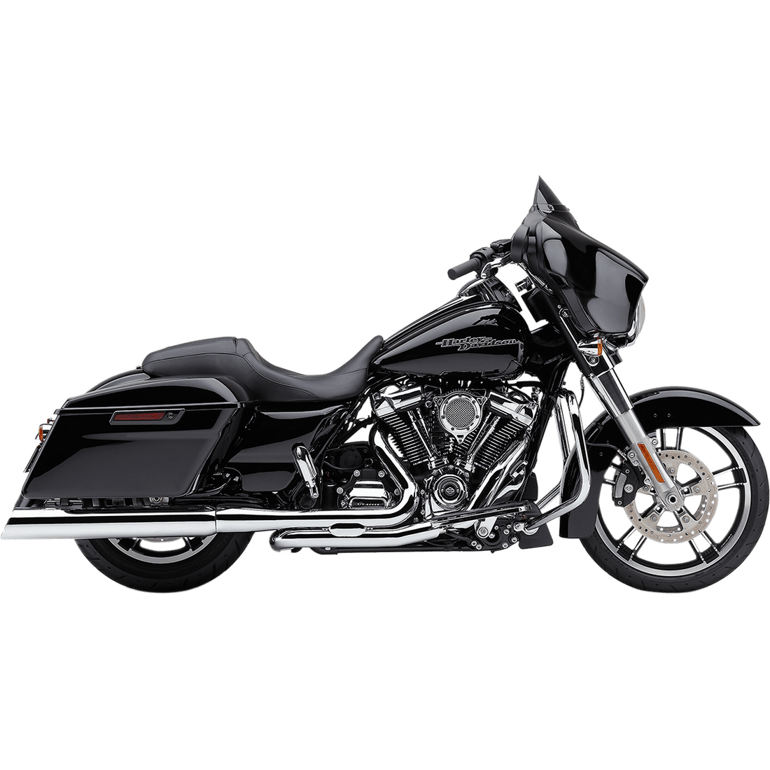 COBRA 909 Uppercut Mufflers for '95-'16 FL Chrome 6268