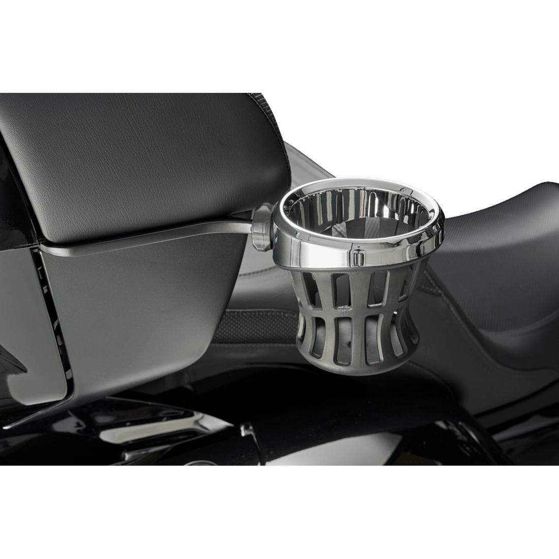 CIRO Mount Drink Holder Passenger Chrome/Black