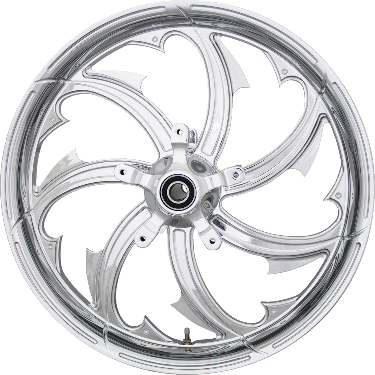 COASTAL MOTO Wheel Fury Rear Single Disc/with ABS Chrome 18x5.5 FL