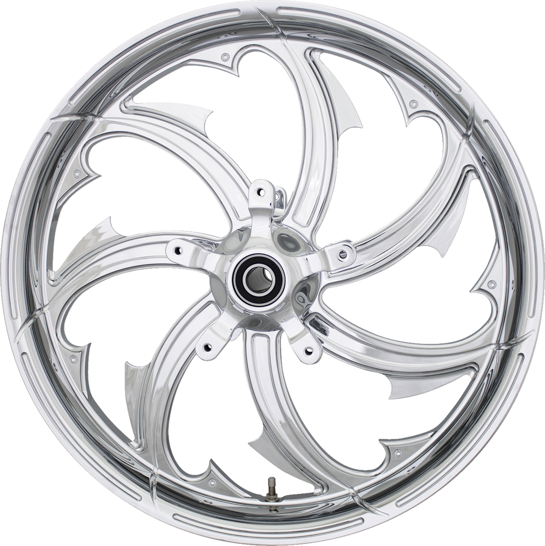 COASTAL MOTO Wheel Fury Rear Single Disc/with ABS Chrome 16x5.5 FL