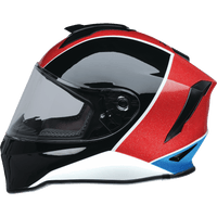 Z1R Youth Warrant 2.0 Helmet Fresh Pow - Red/White/Blue Large