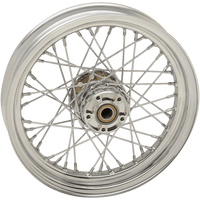 DRAG SPECIALTIES Wheel Laced 40 Spoke Front Chrome 16x3 '08-'17 FLST