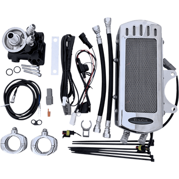 ULTRACOOL Oil Cooler Kit Chrome Indian IN1C