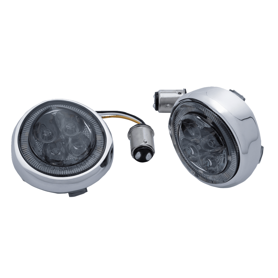 CIRO Signal Insert Front Chrome Smoke 45600