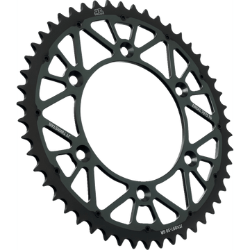 JT SPROCKETS Steel Rear Sprocket Graphite 50 Tooth