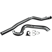 COBRA True Dual Headpipes Black '07-'08 FL 6251RB