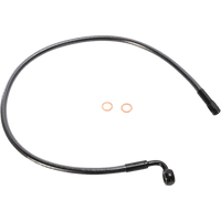 MAGNUM SHIELDING Brake Line 10 mm-90° 25" Black Pearl AS47225