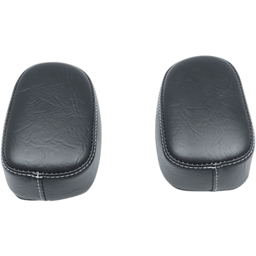 MUSTANG Armrest Pads Roadmaster White Thread