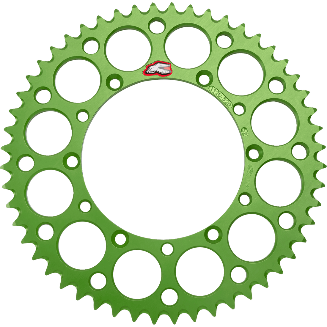 RENTHAL Rear Sprocket 52 Tooth Kawasaki Green 112U52052GEGN