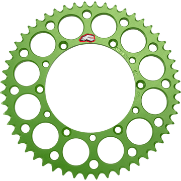 RENTHAL Rear Sprocket 52 Tooth Kawasaki Green 112U52052GEGN