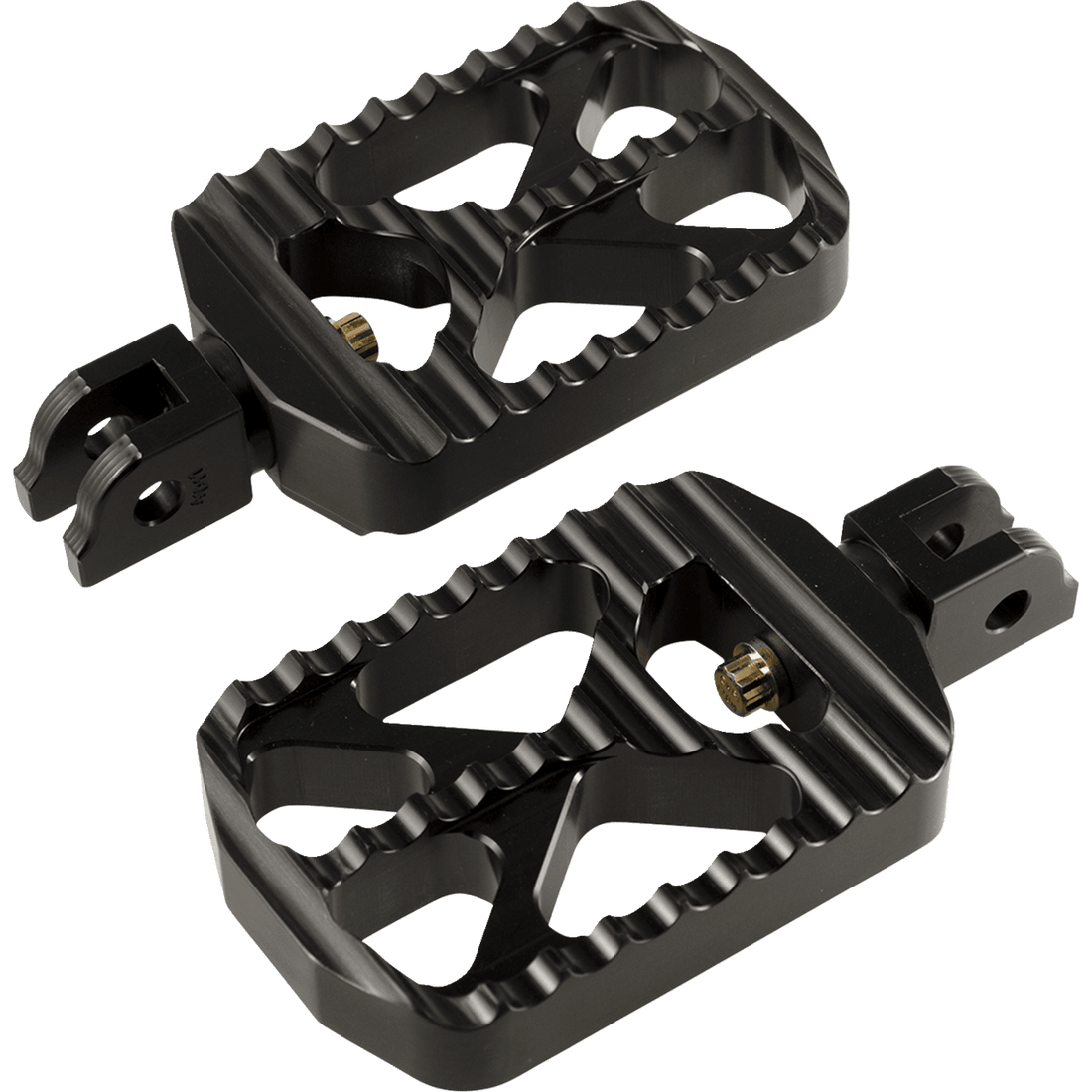 JOKER MACHINE Bear Claw Footpegs Black Harley-Davidson 086466B