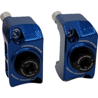 DRIVEN RACING Captive Axle Block Blue ZX4 DRCAX205BL