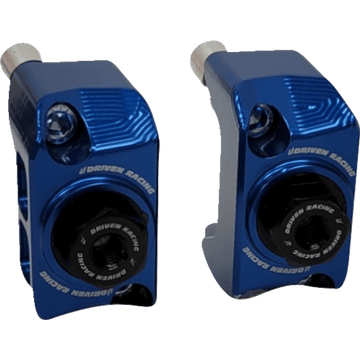 DRIVEN RACING Captive Axle Block Blue ZX4 DRCAX205BL