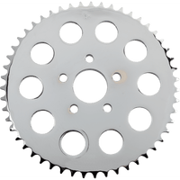 DRAG SPECIALTIES Rear Sprocket Chrome Flat 51 Tooth