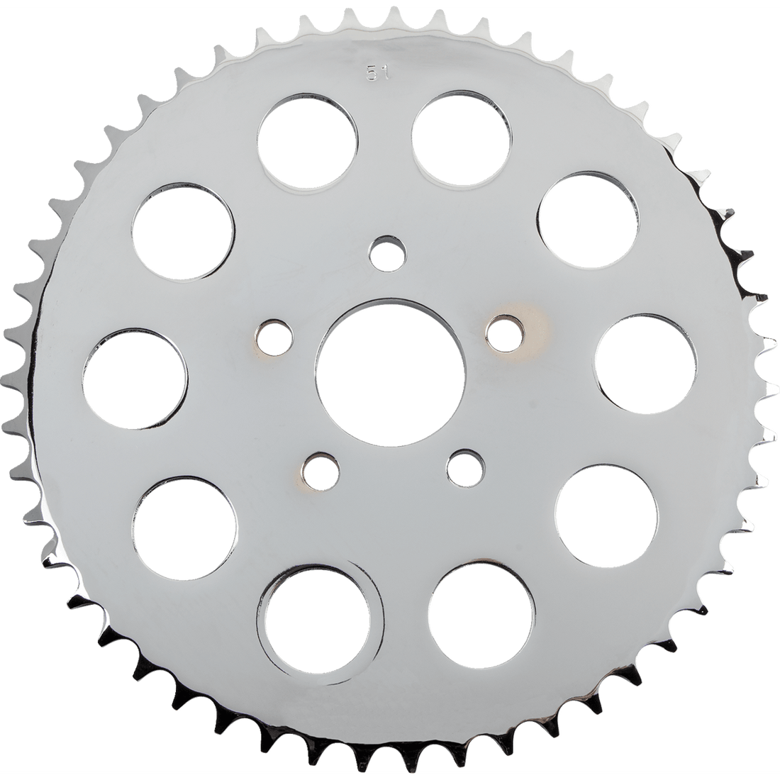 DRAG SPECIALTIES Rear Sprocket Chrome Flat 51 Tooth