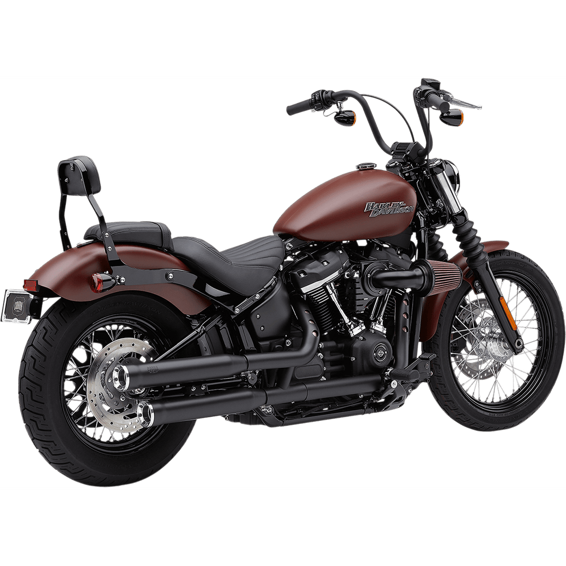 COBRA RPT Mufflers for Softail Black 6057B