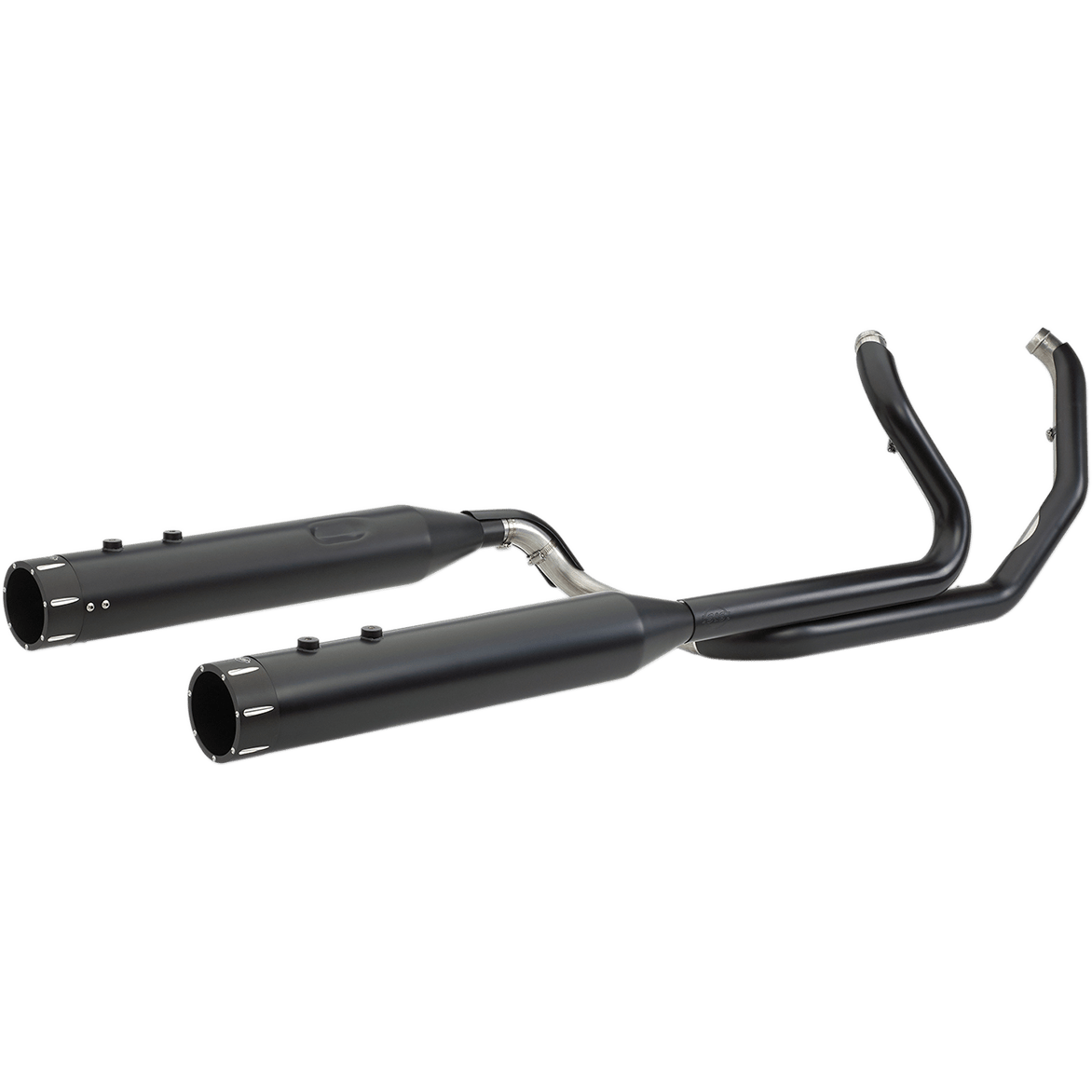 S&S CYCLE El Dorado Dual Exhaust Black Black Tracer 5500702C