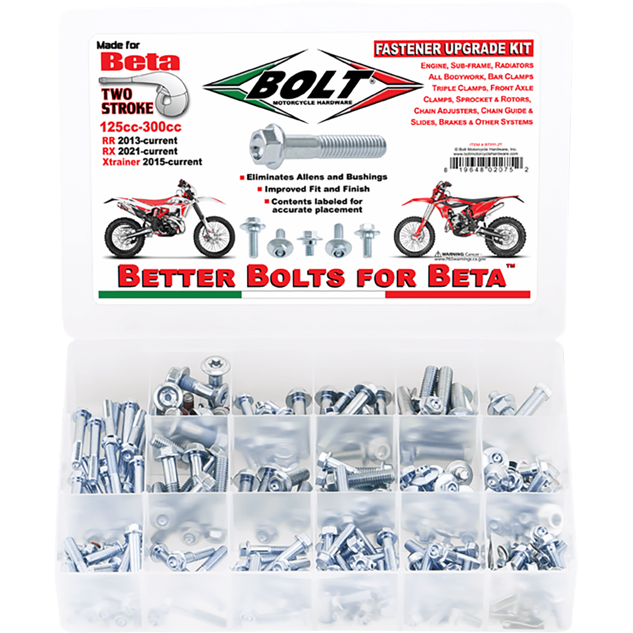 BOLT Fasteners Pro Pack Kit 2-Stroke BTPP2T