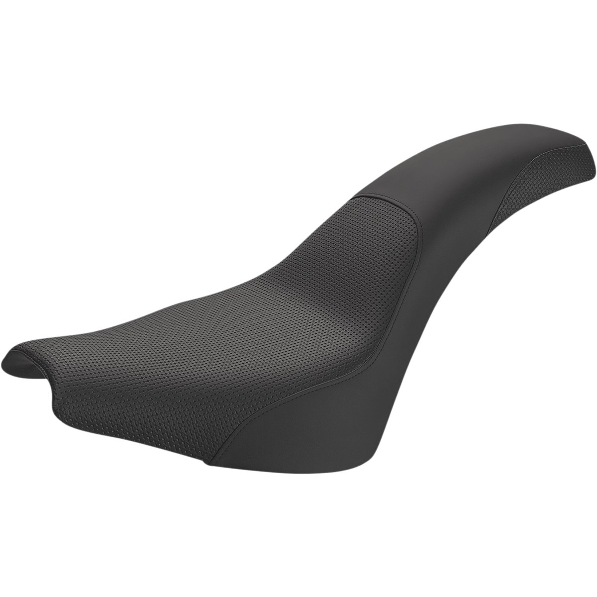 SADDLEMEN Profiler™ Basket-weave Seat Black Softail 81830147