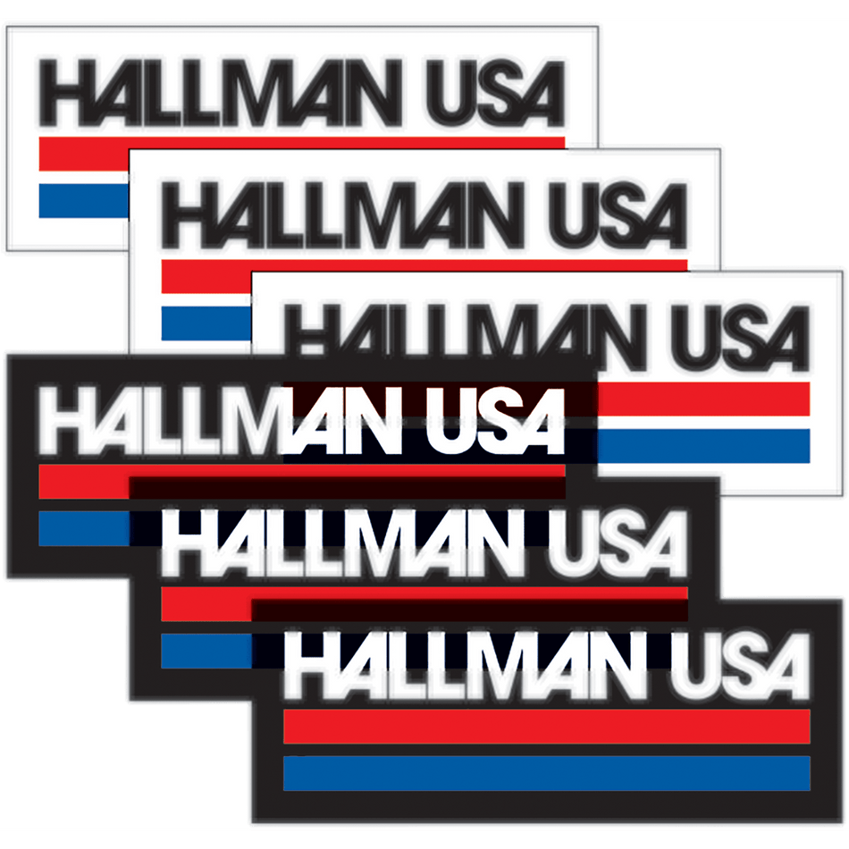 THOR Decal Sheet Hallman USA 6 Pack