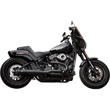 S&S CYCLE Super Street 2:1 Exhaust System Black 5500788