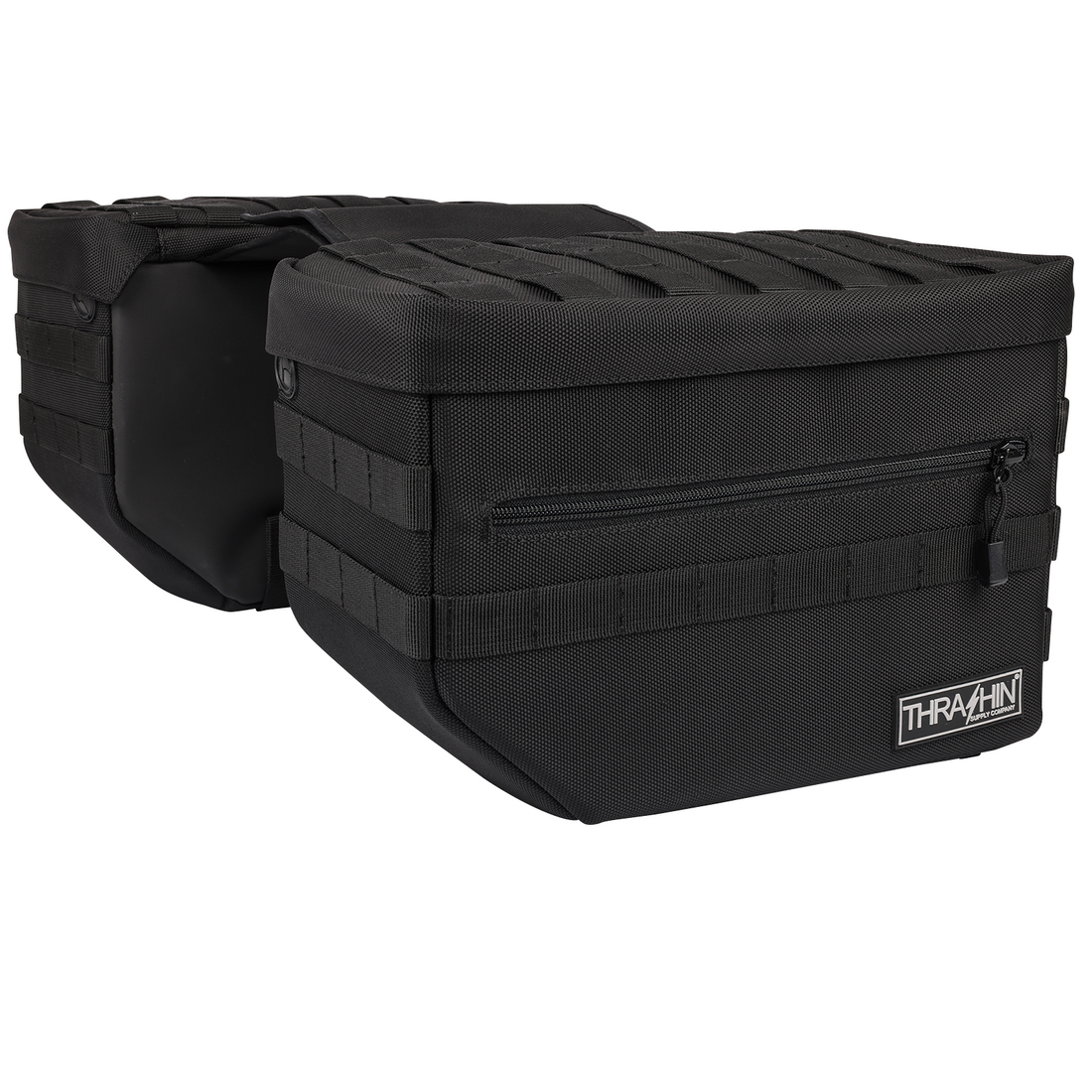 THRASHIN SUPPLY CO. Escape Saddlebags Black TSB0007