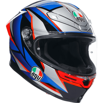 AGV K6 S Helmet Slashcut Black/Blue/Red Small 2118395002015S