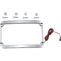 KLOCK WERKS Lighted License Plate Frame Chrome KWS010088C