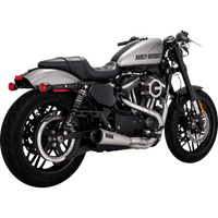 VANCE & HINES 2-into-1 Upsweep Exhaust System Stainless Steel 27637