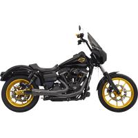 BASSANI XHAUST Ripper 2:1 Exhaust System Black 1D6B