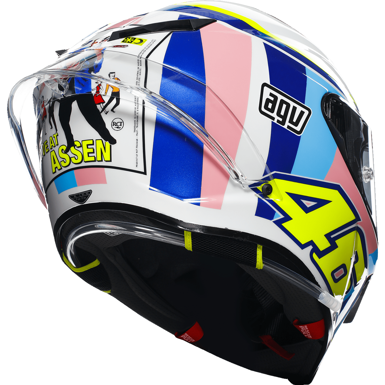 AGV Pista GP RR Helmet Assen 2007 Small 2118356002009S