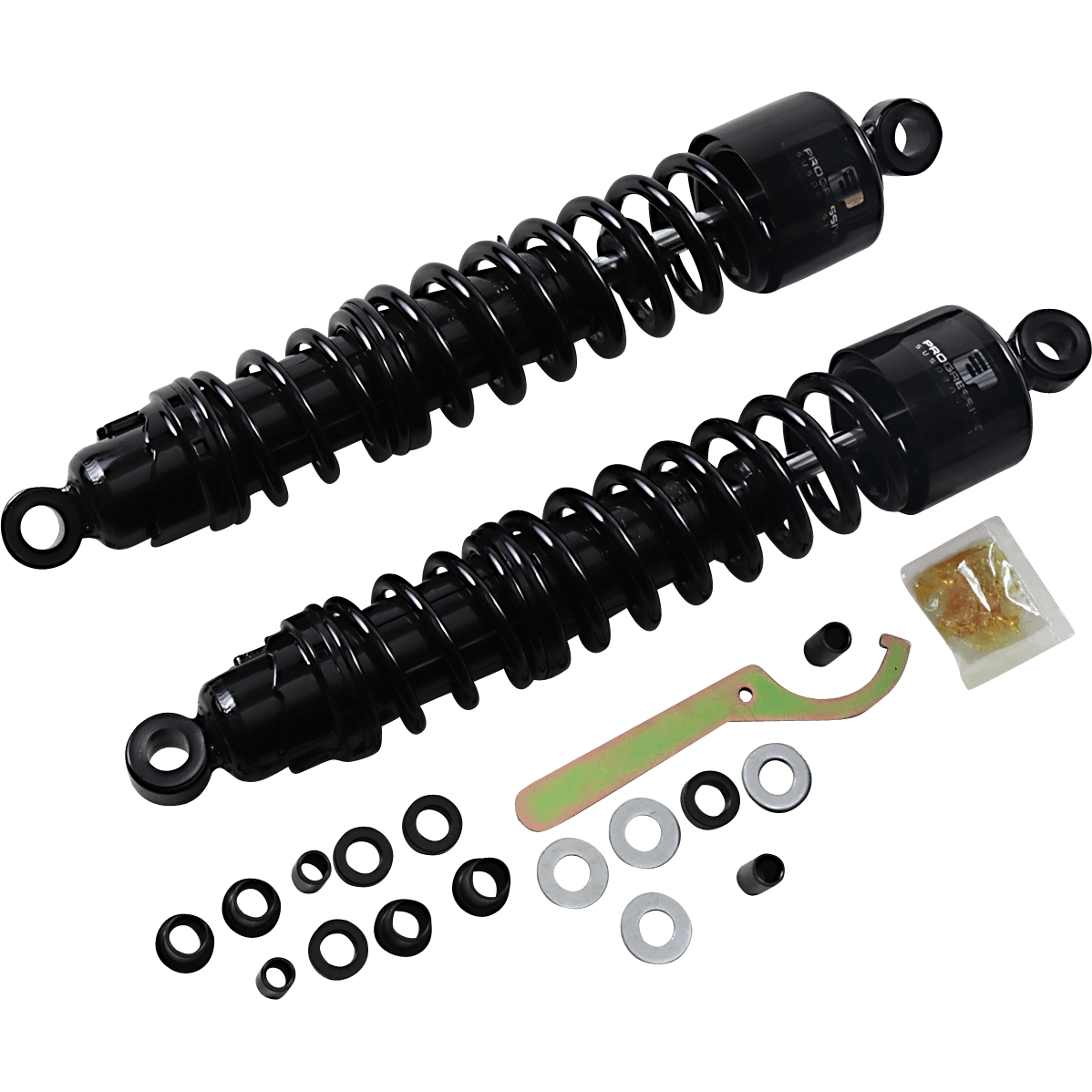 PROGRESSIVE SUSPENSION 413 Series Shock Black Heavy Duty 15" 4134041B